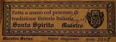 意大利超级工艺的提琴 SANTO SPIRITO