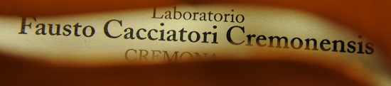 VIOLIN CACCIATORI LABO ITALY