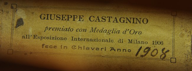 Giuseppe Castagnino Cello Italy