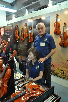 弦楽器フェアー バイオリン展示会