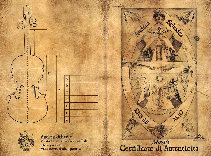 証明書 Cello ITALY MAGICO