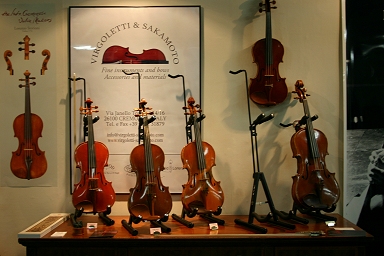 弦楽器フェアー JSIMA バイオリン展示会