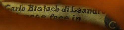 Carlo Bisiach Violin Firenze Italy