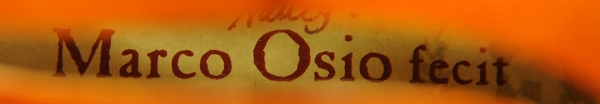 Violin Marco Osio Cremona ITALY MAGICO