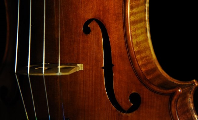 Labeled Carolus Badarello Hungarian Violin