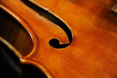 Labeled Carolus Badarello Hungarian Violin