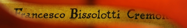 Bissolotti Violin �}�W�R �C�^���A
