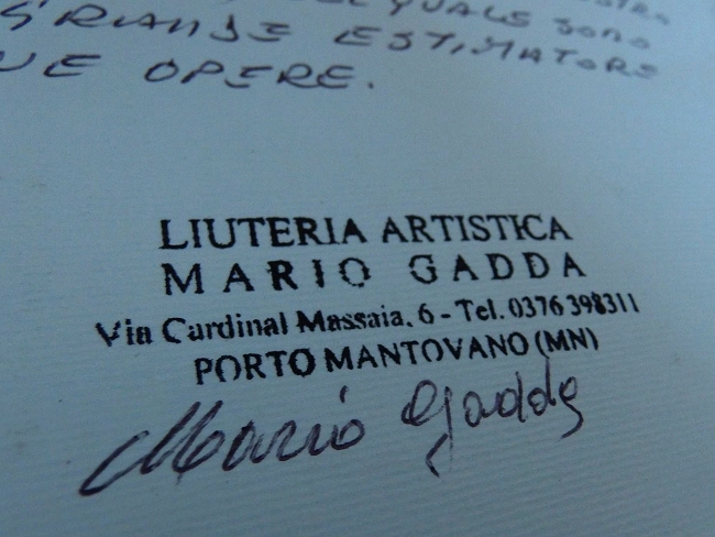 Italian Violin MAGICO Gadda