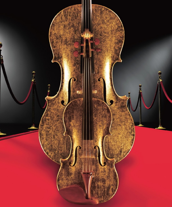 ゴールドバイオリン＆チェロ