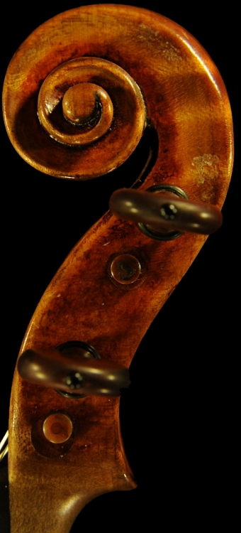 Stradivari Violin Scroll
