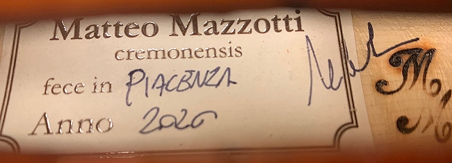 Violin mazzotti piacenza Italy MAGICO