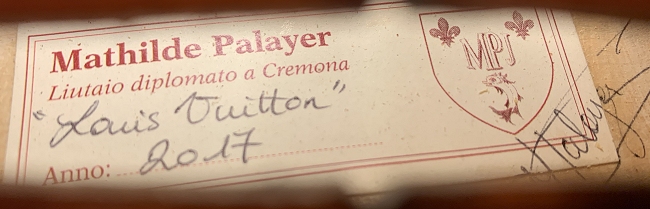 Palayer �p���C�G violin �}�W�R ITALY