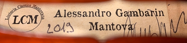 ���@�C�I���� Gambarin Alessandro Italy MAGICO